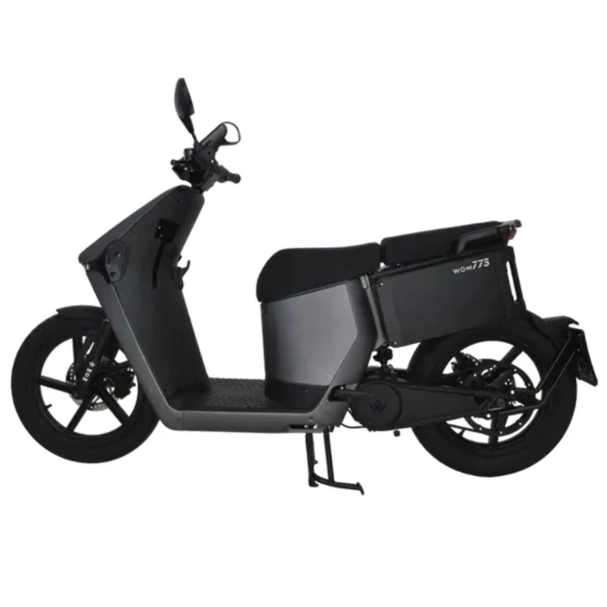 Elektrische Scooter WOW 774 in donkergrijs