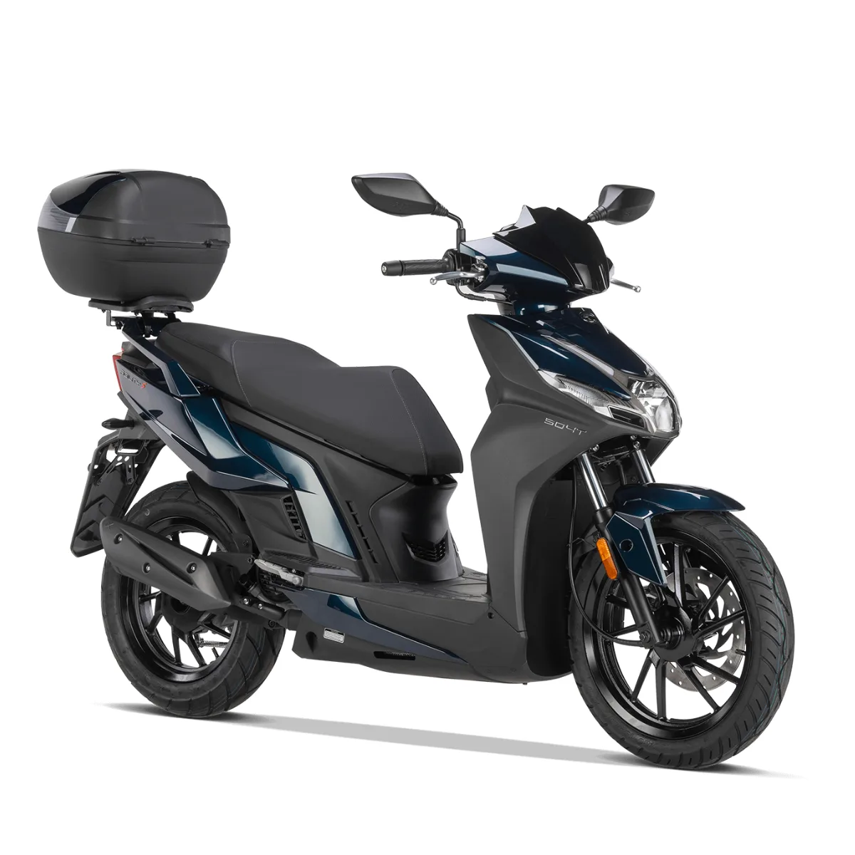 Kymco Agility S 50i in donkerblauw